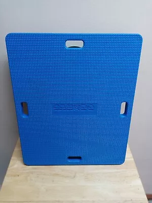 CanDo Balance Wobble Board Blue Rectangle MVP 15x18  Level 3 Green Ball • $50