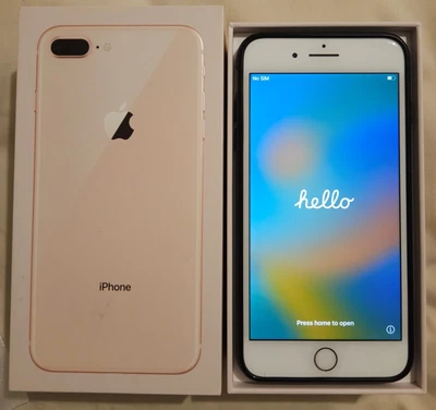 $126.50 • Buy Apple IPhone 8 Plus - 64GB - Gold (Unlocked) A1864 (CDMA + GSM) (AU Stock)