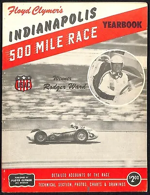 1959 Indy 500 Floyd Clymer's Indianapolis Yearbook IMS 136pp - VGC • $64.99