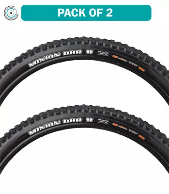 Pack Of 2 Maxxis Minion DHR II Tire Tubeless Folding Black 3C Maxx Terra • $202