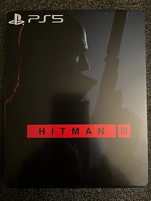 Hitman III Custom-Made G2 Steelbook Case PS5 (NO GAME) • $36.30