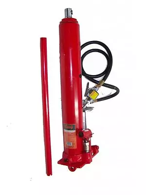 8 Ton Air And Hydraulic Long Ram Bottle Jack Engine Hoist Cherry Picker Tools • $139.63