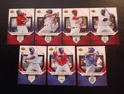 2006 UD Run Producers- (Lot Of 7)- Ramirez Guerrero Andruw Papi Sheffield EX • $3.99