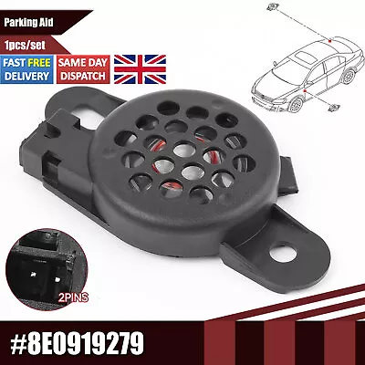 8E0919279 Speaker Parking Aid Warning Buzzer Alarm For VW Audi A4 A6 Skoda Seat • £6.19