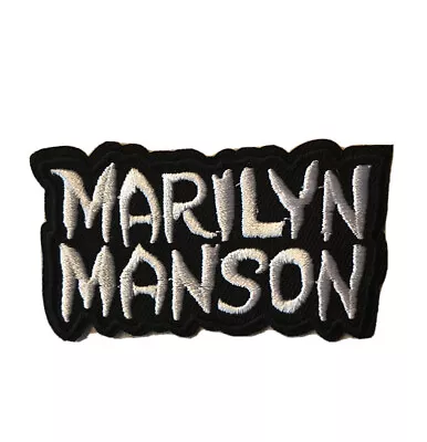 Marilyn Manson Patch [Embroidered] Emblem Symbol Patch 🇨🇦 Seller • $5.13