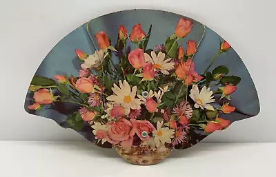 Vintage Christman's Funeral Home Fan Floral Delight Bouquet Lebanon PA • $10