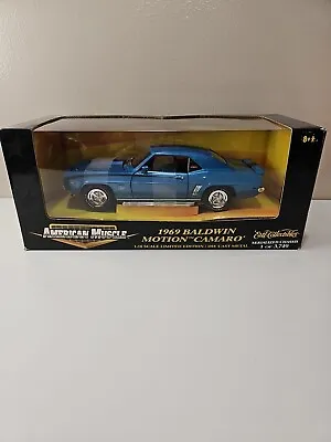 1:18 Ertl American Muscle 1969 Baldwin Motion Camaro Die Cast--limited-nib Vhtf! • $104.91