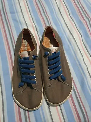 Camper Peu Canvas Shoes. Grey UK 9 Mens • £9.99