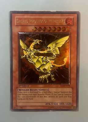 Yugioh 1st Edition Sacred Phoenix Of Nephthys FET-EN005 Ultimate Rare MP • $10.50