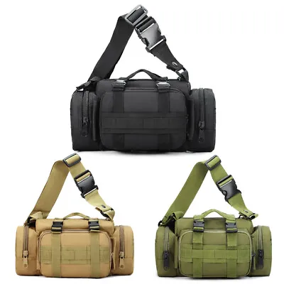 Tactical Military Hunting Camping Pack Chest Fanny Shoulder Waist Bag 2023 • $12.82