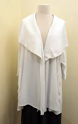 Hampstead Bazaar White Palm Duster Jacket OSFA • £150