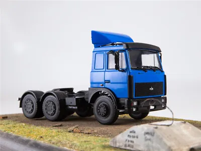 Modimio Ukrain MAZ-6422 Minsk International Logistics Truck 1/43 Model Pre-built • $73.92