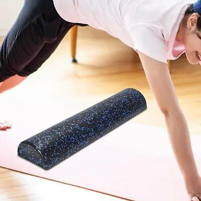 Half Round Foam Roller Muscle Roller Training Pliability Durable Yoga Column • $47.98