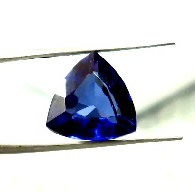 AAA+ Natural Tanzanite Trillion Cut 8.19 Ct Loose Gemstone Affordable Price • $12.15