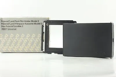 【Near Mint】 Mamiya Polaroid Film Holder Back For Universal Press RB67 From JAPAN • $89.99