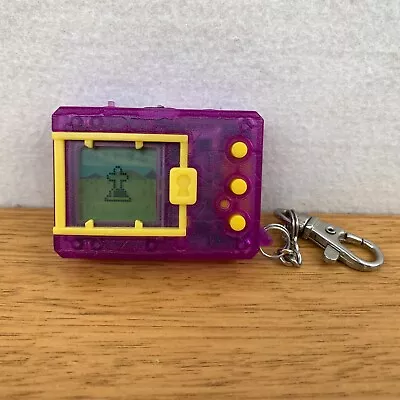 2019 Bandai Digimon Vpet Digivice Tamagotchi Virtual Pet Transparent Purple • $79