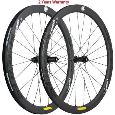 UCI Approved 700C 45mm Road Bike Disc Brake Wheels Tubeless Disc Brake Wheelset • $448.05