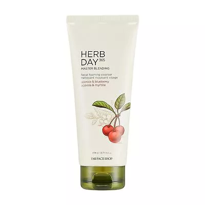 The Face Shop Herb 365 Day Master Blending Foaming Cleanser Acerola&blueberry 5. • $15.58