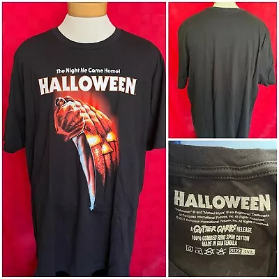 NEW NWOT Halloween Horror Scary Movie The Night He Came Home Shirt Size 3XL Myer • $16