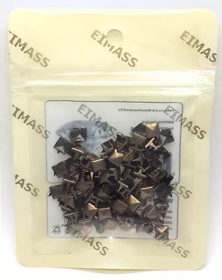 £2.99 • Buy 100 X Grade A Pyramid, Spike Cone Studs, EIMASS® 2188 Claw Studs Rivet, Craft 