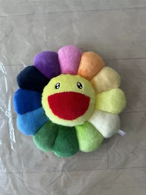 Takashi Murakami Flower Plush 30 Cm Classic  Rainbow Pillow Kaws • £68