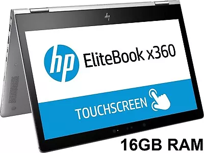 HP EliteBook X360 1030 G2 Touch/ Core I7-7600U/ 16GB Ram 512GB SSD/ 13.3in FHD • $409