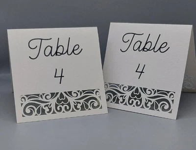 £1.50 • Buy Wedding Table Number  Or Name For Birthday Anniversary  X1