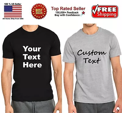 Custom Shirt Custom T-Shirts Personalized T-shirt Personalized Shirt Unisex • $12.79