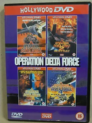 Operation Delta Force 1 2 May Day 3 Clear Target And 4 Deep Fault (2 Disc DVD) • £3.49