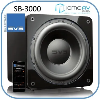 SVS SB-3000 13  Hifi Cinema Subwoofer 800 Watts - Black Gloss • £1479