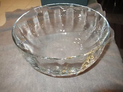 Lenox Optika Crystal Bowl 9 Inch Round With Box • $32.95