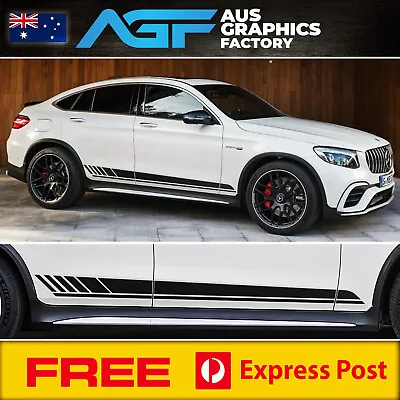 Mercedes GLC Coupe Side Stripes Decal Sticker Kit FOR GLC-Class AMG Benz Coupé • $65