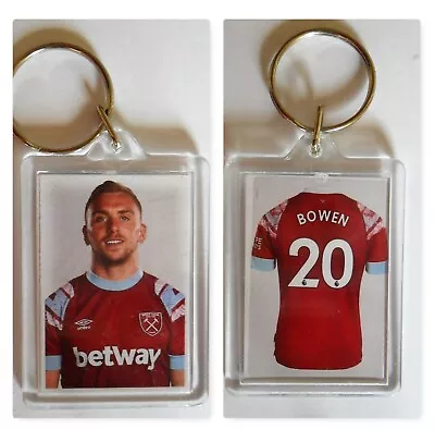 £2 • Buy Football Photo/Keyring JARROD BOWEN West Ham United 2022-23 Season
