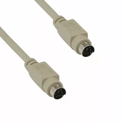 6ft Mini Din 6 Male To Male Cable 28 AWG 6Pin Keyboard Mouse PS/2 Device To PC • $8.40