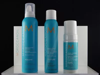 Moroccanoil Mousse (Beach Wave / Curl Control / Volumizing) Texture Curl Volume • $54.99