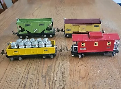 Lionel Prewar Train Cars-4.  O Gauge • $62