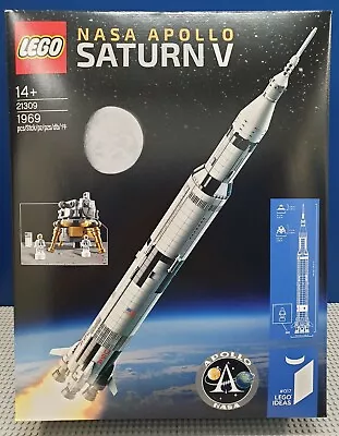 LEGO Ideas 21309 ~ NASA Apollo Saturn V ~ Brand New Factory Sealed + Free Gift.  • $299.95
