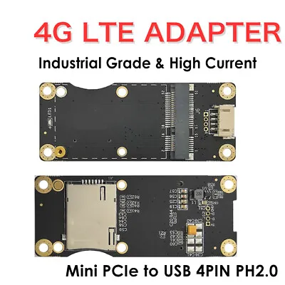 Mini PCIE To USB Adapter W/SIM Card Slot For WWAN/LTE 3G/4G Wireless Module • $10.57