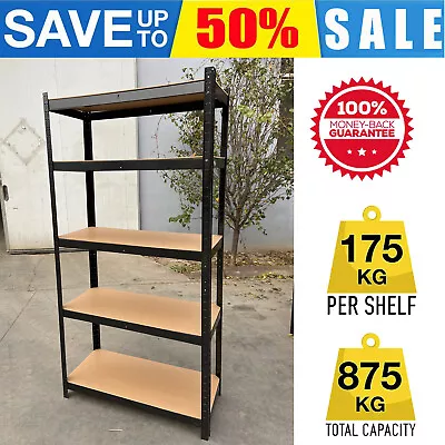 Racking Shelf Garage Shelving Storage Shelves Unit 180x90x40cm / 150x70x30cm • £22.20