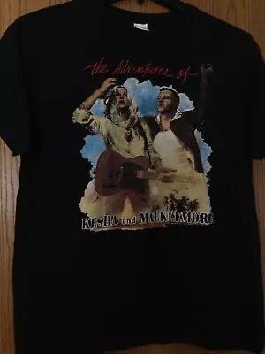 Kesha And Macklemore - “The Adventures Of” Tour 2018 - Black Shirt - L • $35