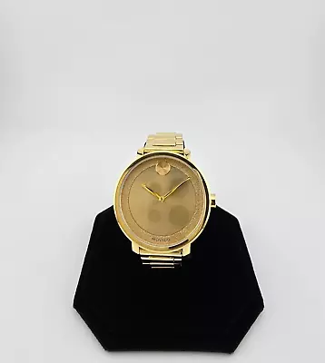 Movado Bold Gold Tone Stainless Steel Women’s Watch - 3600502 • $194.99