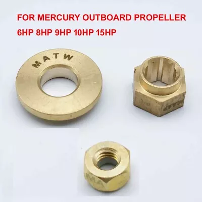 Propeller Install Hardware Kit For Mercury Outboard 6HP 8HP 9.9HP 10HP 15HP • $42.99