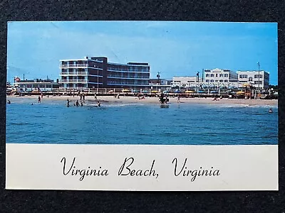 Virginia Beach VA Washington Club Inn 1968 Antique Postcard Photo • $2.99