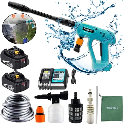 £43.60 • Buy For Makita 18V Battery Cordless Pressure Washer High Power Jet Wash Car Cleaner