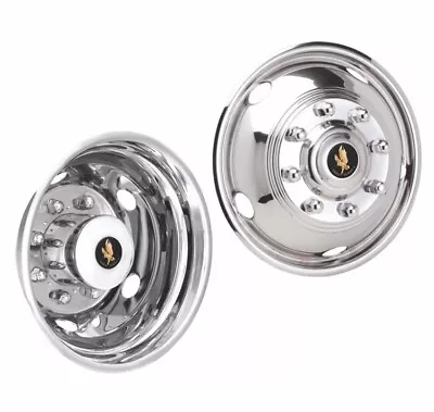 1999-2002 Ford F450 F550 19.5  8 Lug Wheel Simulators Set 2wd Or 4wd  • $269