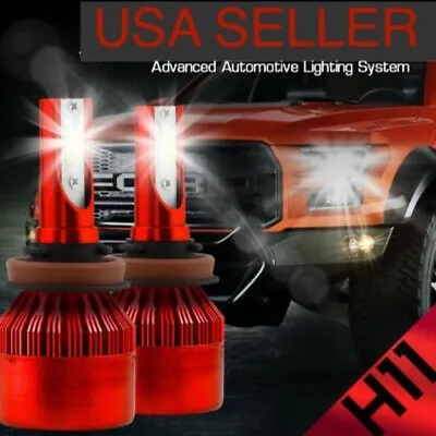 2x H11 H11LL LED Car Lights Headlight Bulbs Kit Osram Night Breaker Laser 5000k • $22.97