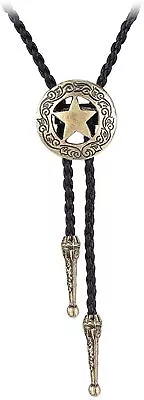 BRBAM Western Cowboy Texas Style Vintage Bolo Tie Fashion Texas Map And Lone ... • $10.99