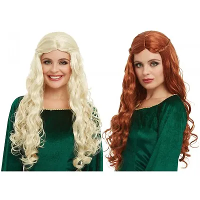 Medieval Wig Costume Accessory Adult Halloween • $12.52