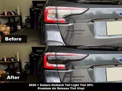 Crux Moto Tail Light Tint Fits Subaru Outback 2020+ • $23.99