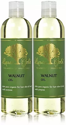 Premium Liquid Gold Walnut Oil 100% Pure Organic Cold Pressed Skin Health Care • $6.49